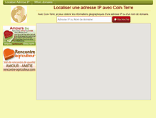 Tablet Screenshot of coin-terre.com